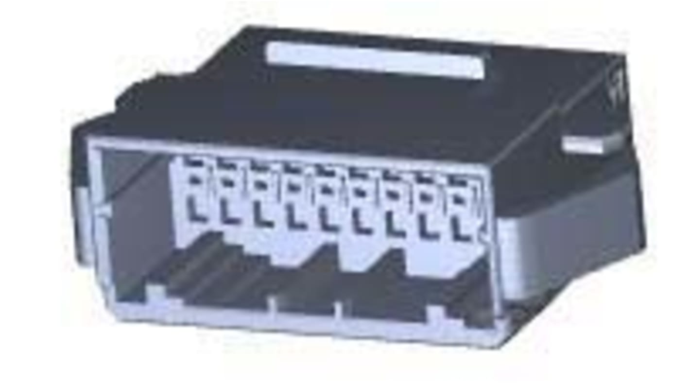 TE Connectivity, Dynamic 1000 Male Connector Housing, 2mm Pitch, 22 Way, 2 Row