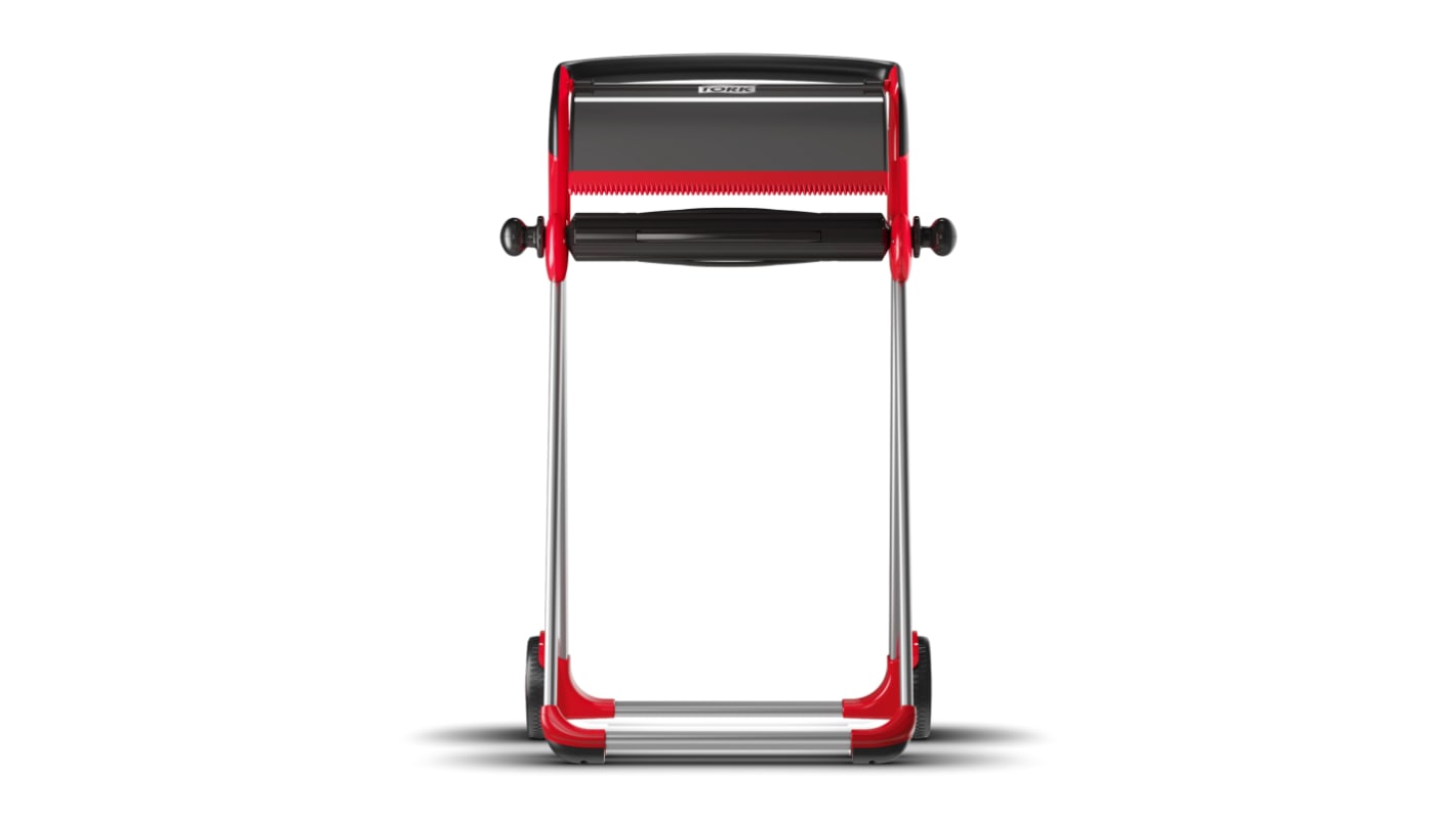 Tork Metal, Plastic Red Free Standing, Portable Paper Towel Dispenser, 530mm x 1006mm x 646mm