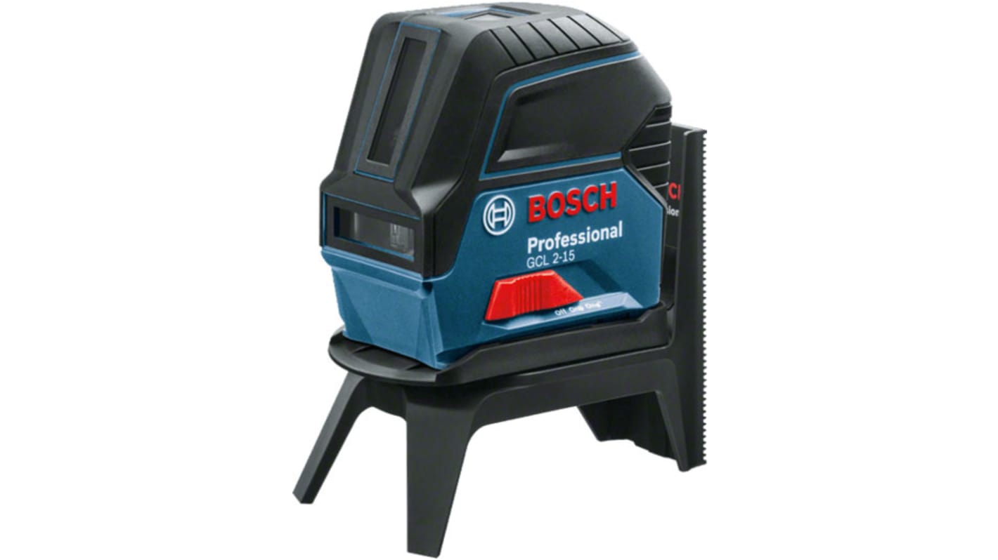 Bosch 红光激光水平仪, ±0.3mm/m水平精确度, 室内，户外使用