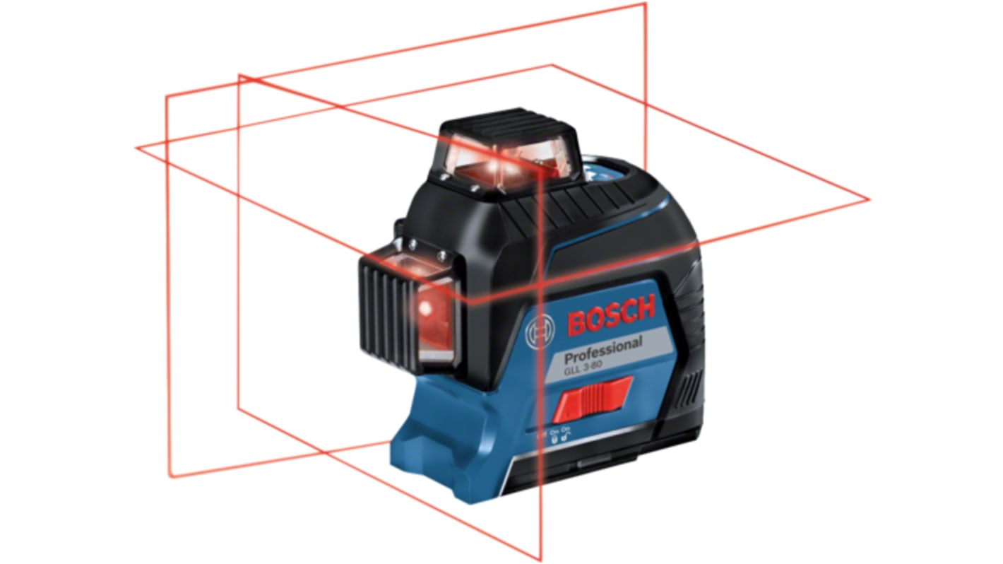 0601063S00 Bosch GLL 3 80 630 650nm Red 3 Line Line laser RS