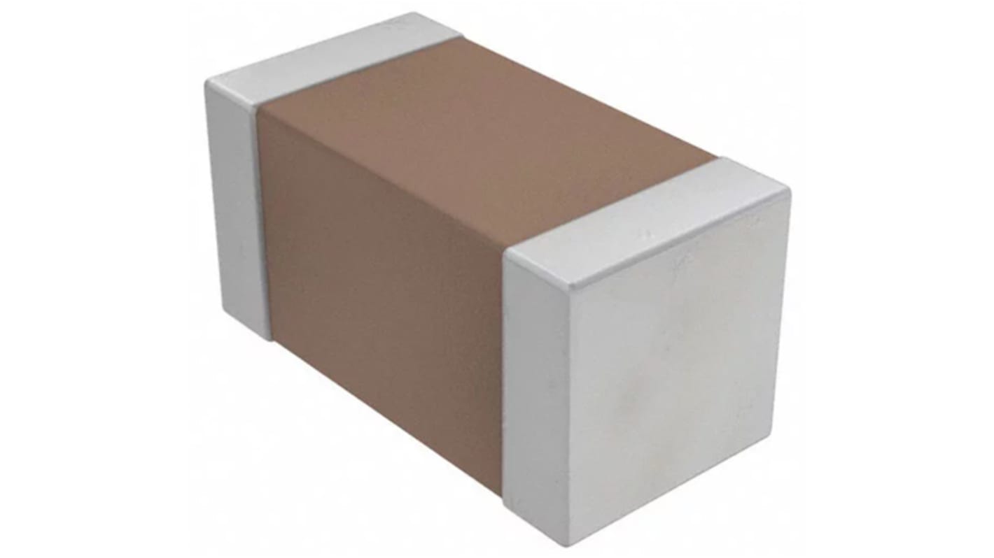 Condensatore ceramico multistrato MLCC, AEC-Q200, 0201 (0603M), 10pF, ±0.5pF, 50V cc, SMD, C0G