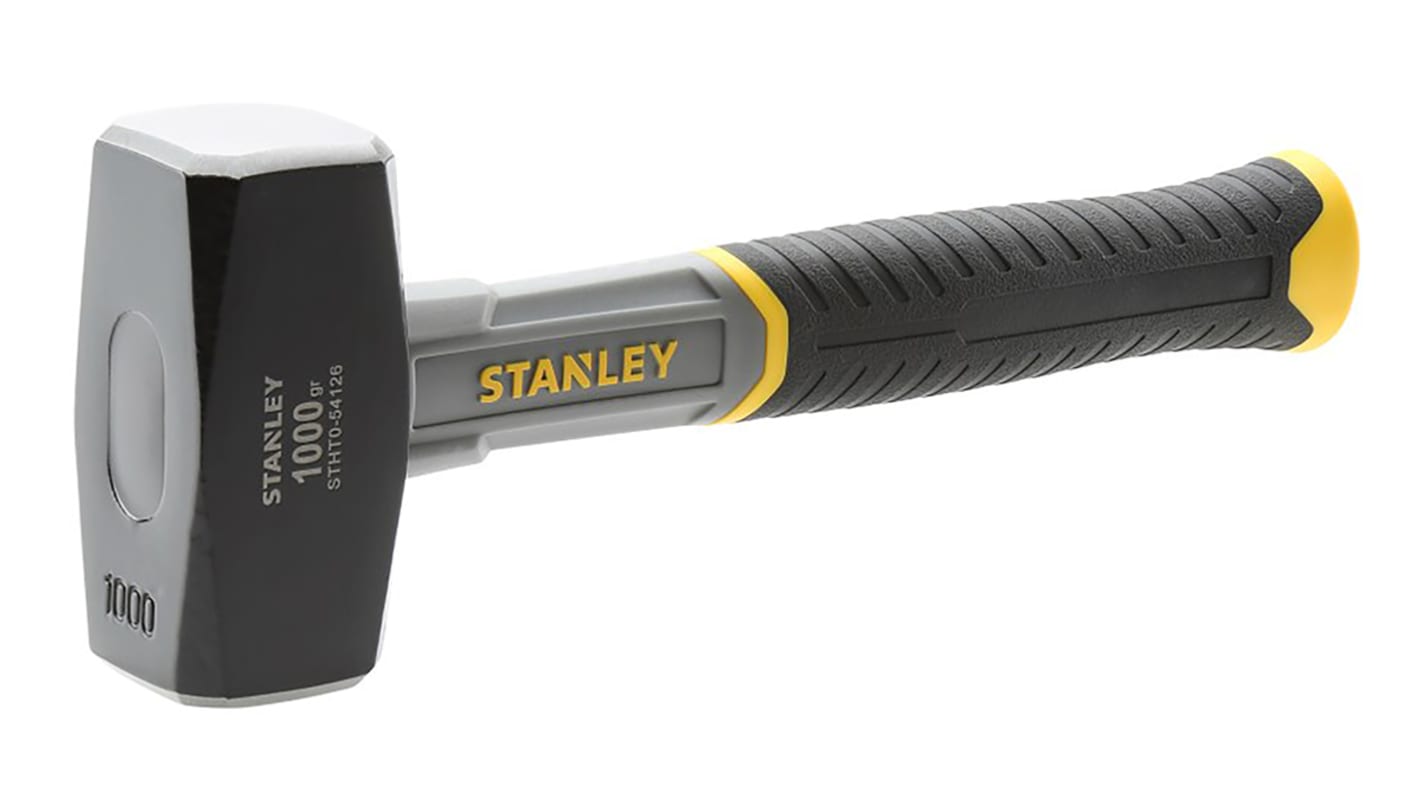 Stanley Hammer, Fäustel aus C-Stahl Fiberglas-Stiel 1kg