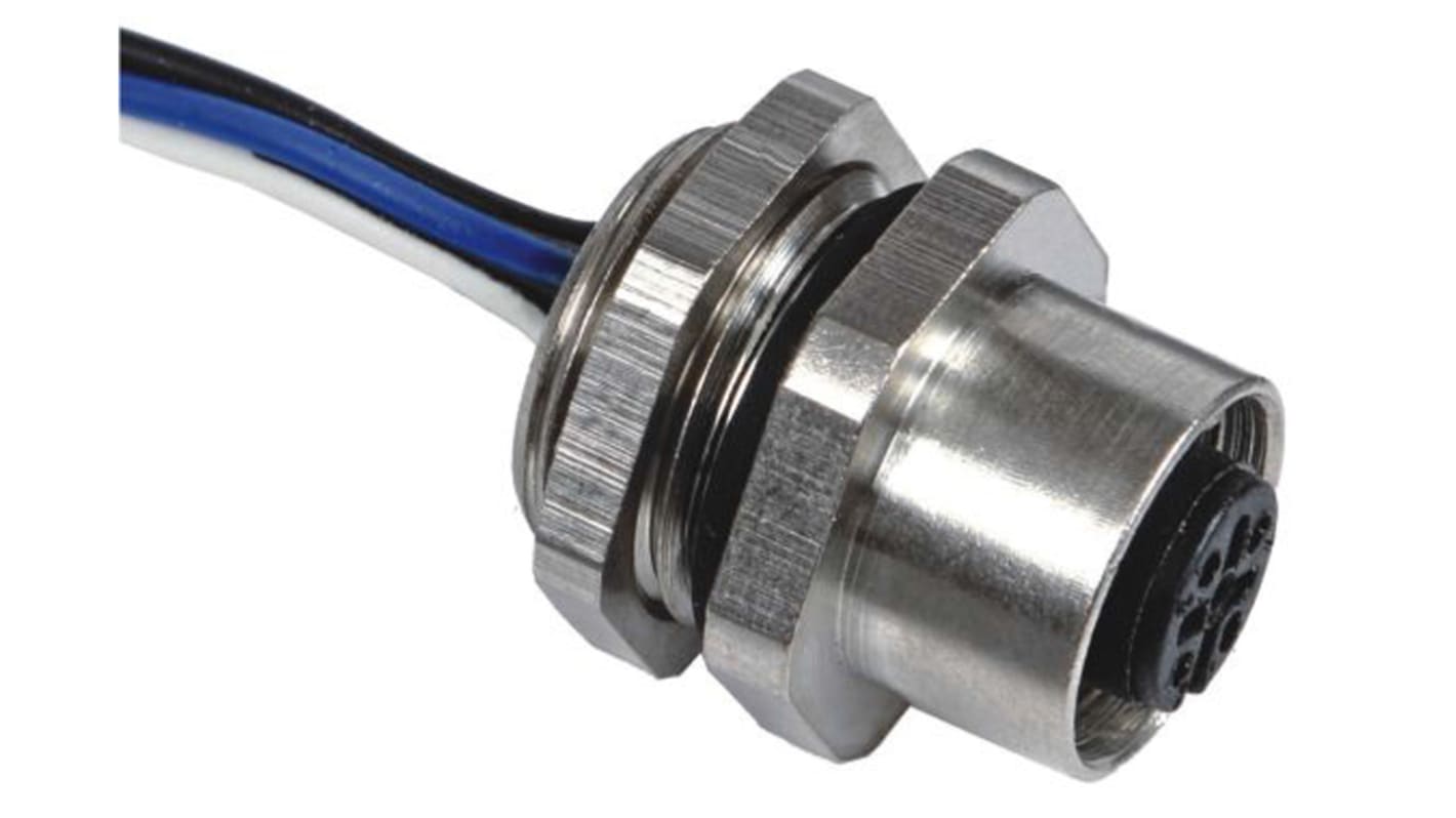 RS PRO Circular Connector, 4 Contacts, M12 Connector, Socket, Female, IP67