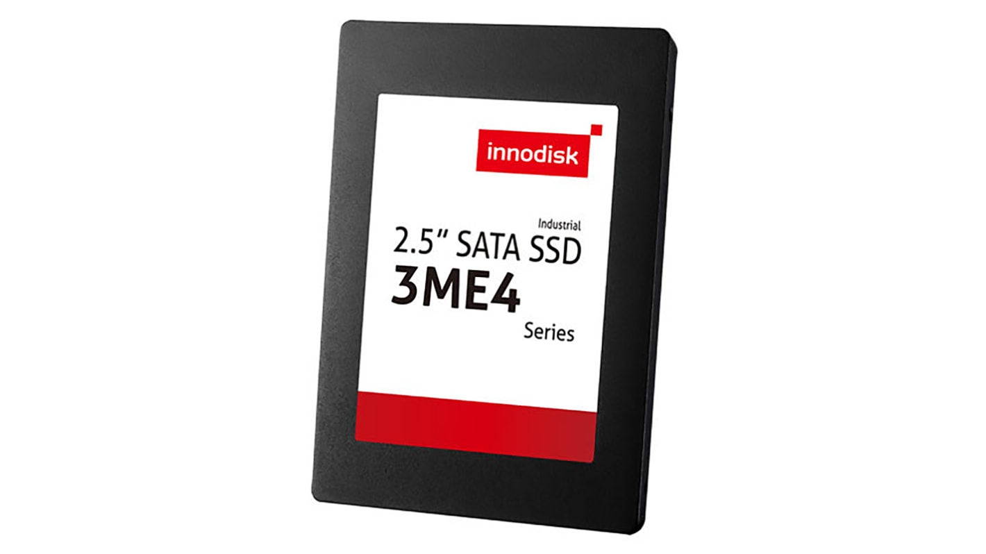 InnoDisk 3ME4, 2,5 Zoll Intern Halbleiter-Festplatte SATA III Industrieausführung, MLC, 8 GB, SSD