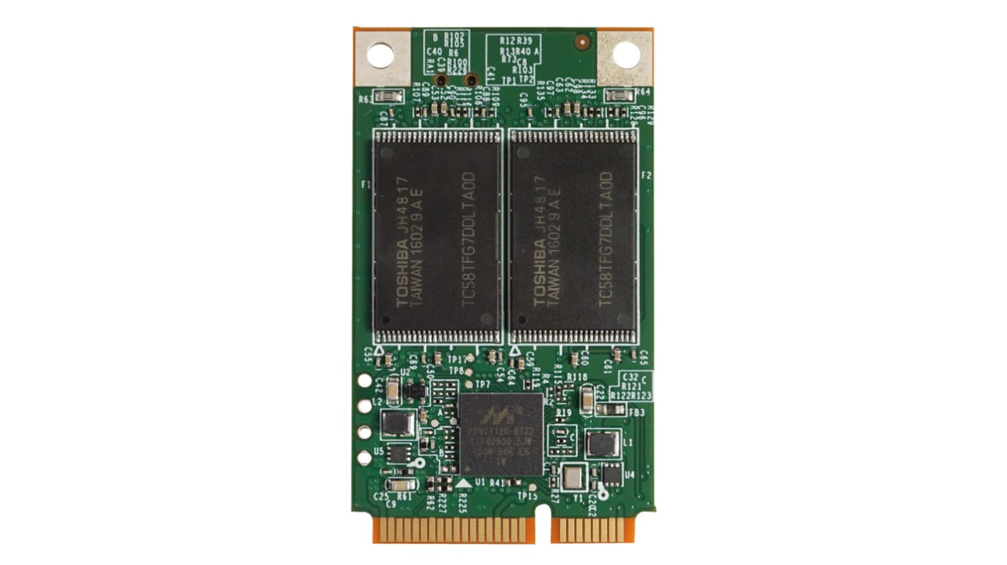 InnoDisk 3ME4, mSATA Intern Halbleiter-Festplatte SATA III Industrieausführung, MLC, 32 GB, SSD