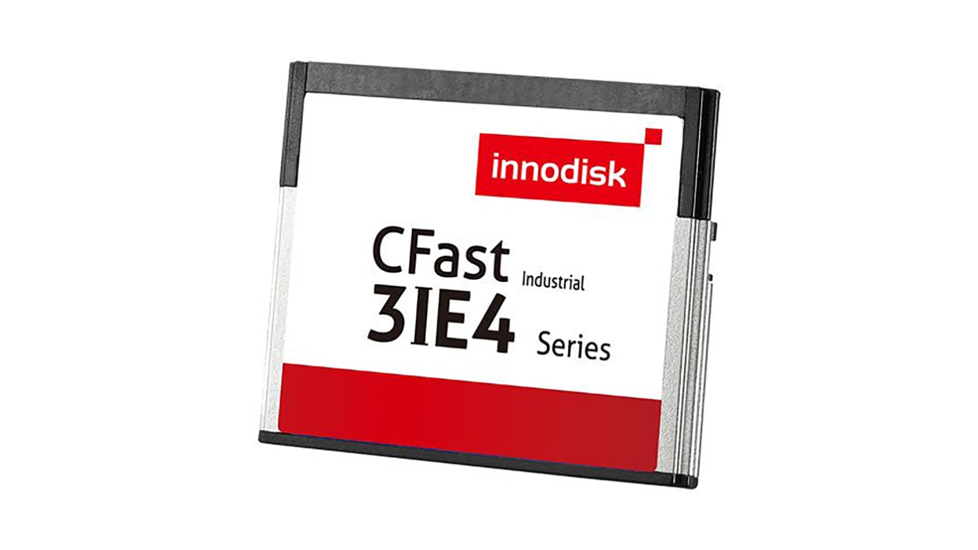 Karta pamięci flash CFast, 8 GB, InnoDisk Tak 3IE4 iSLC -40 → +85°C