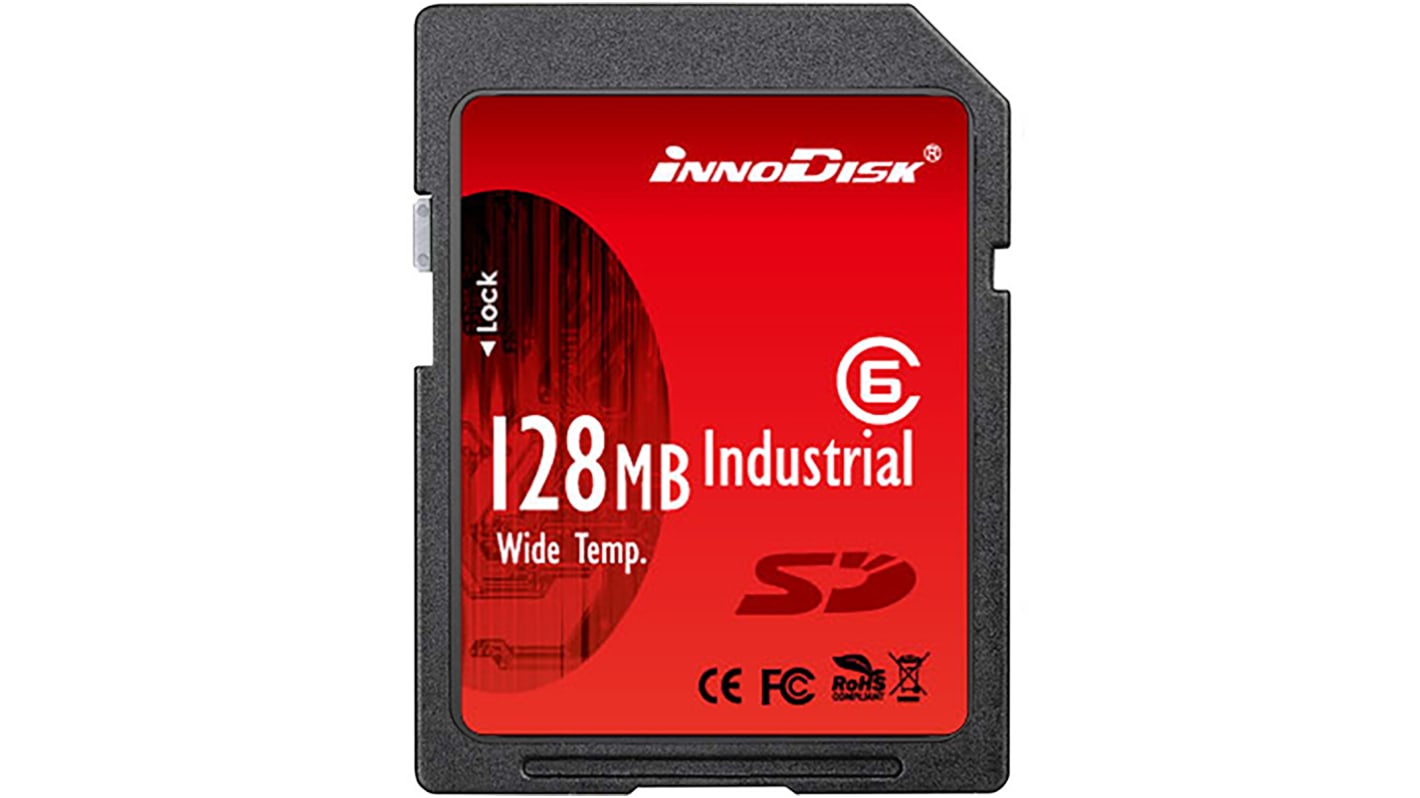 InnoDisk 128 MB Industrial SD SD Card, Class 6