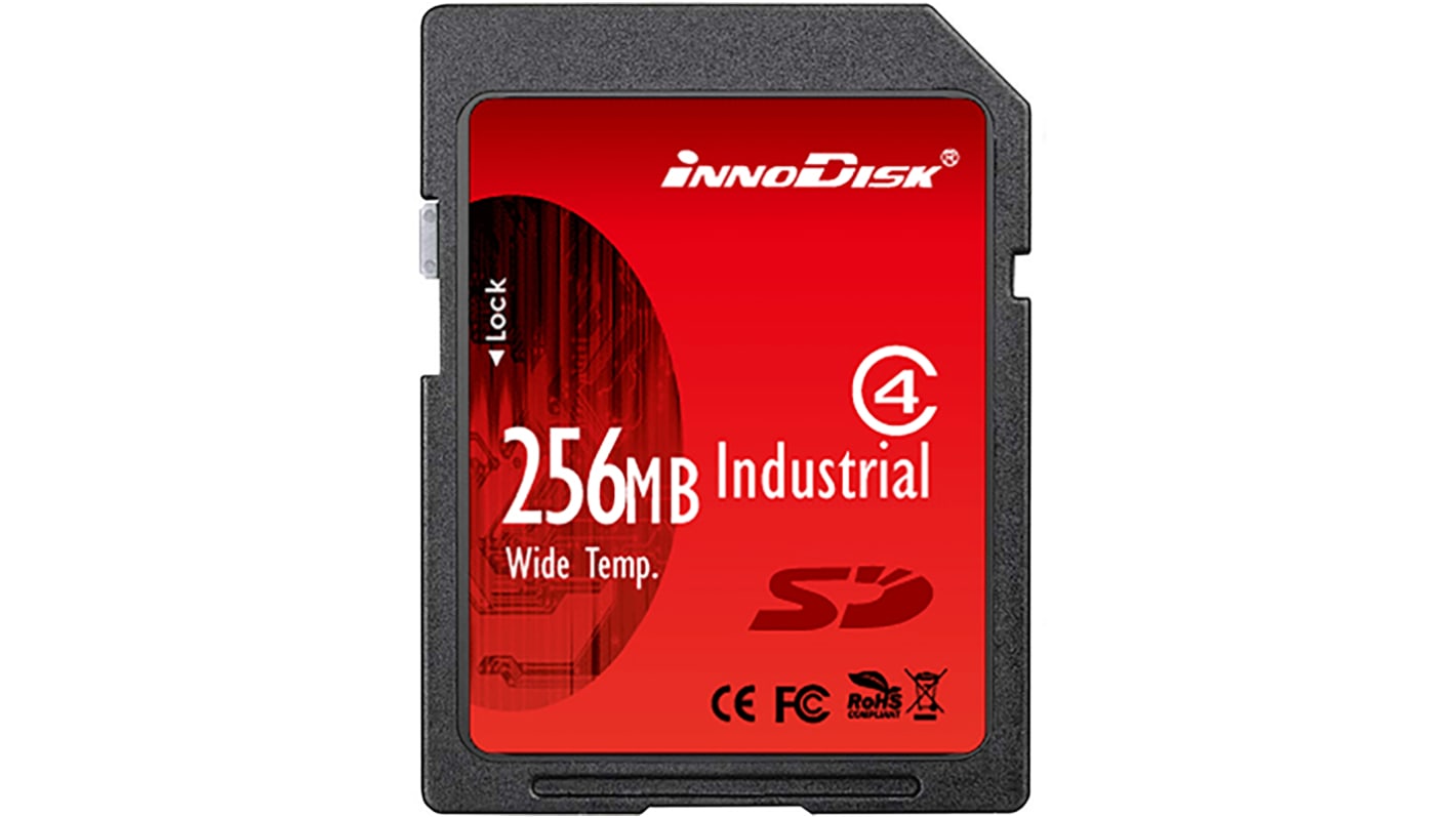 InnoDisk 256 MB Industrial SD SD Card, Class 6