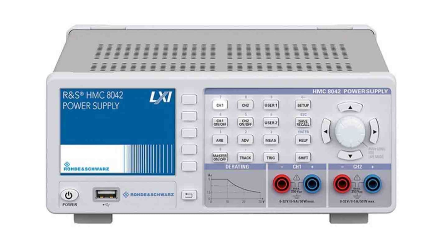 Zasilacz laboratoryjny 0 → 30V 5A Rohde & Schwarz 50W Programowalny zasilacz DC