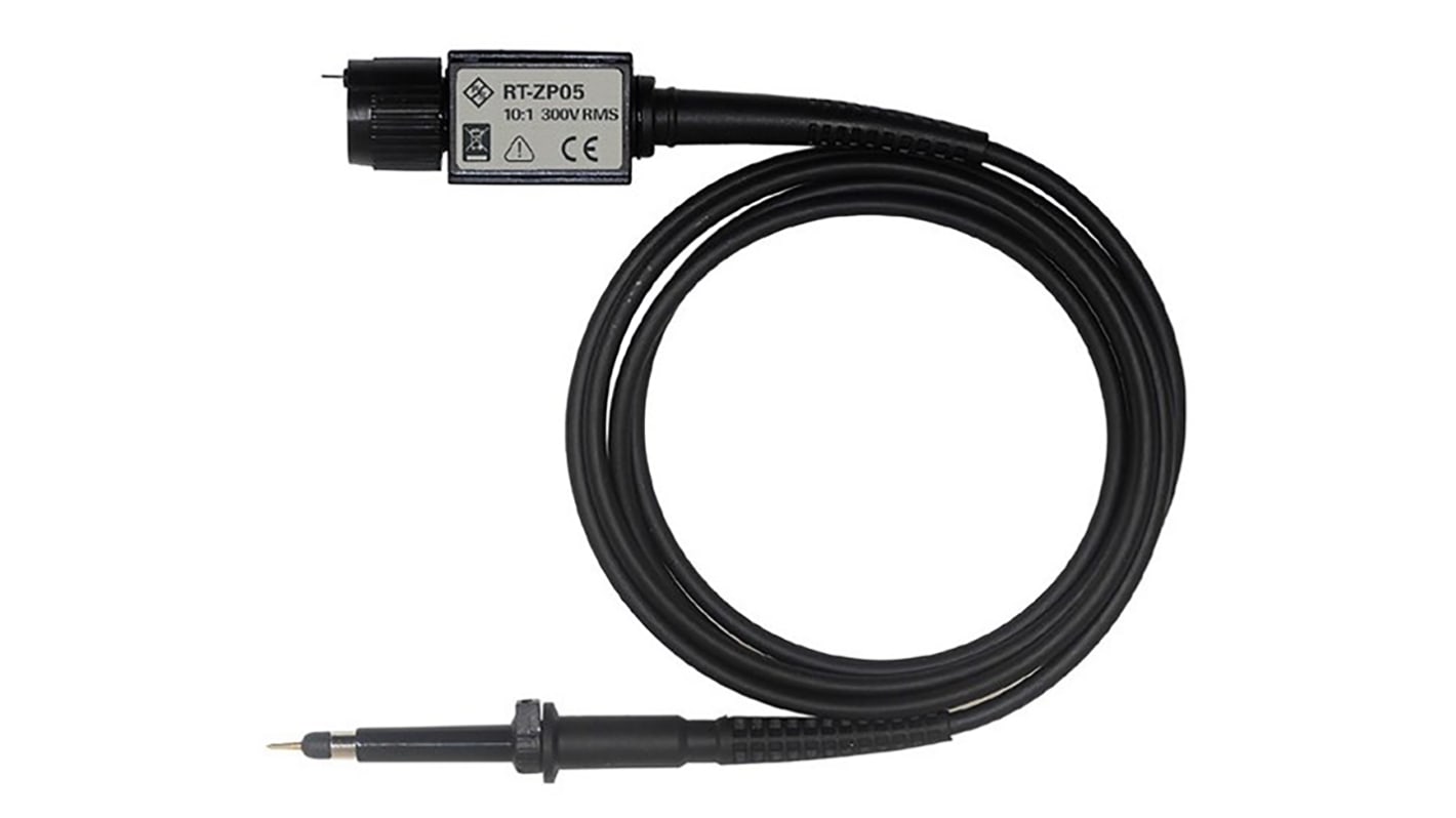 Rohde & Schwarz RT-Z Series RT-ZP05 Oscilloscope Probe, Passive Type, 500MHz, 1:10, BNC Connector