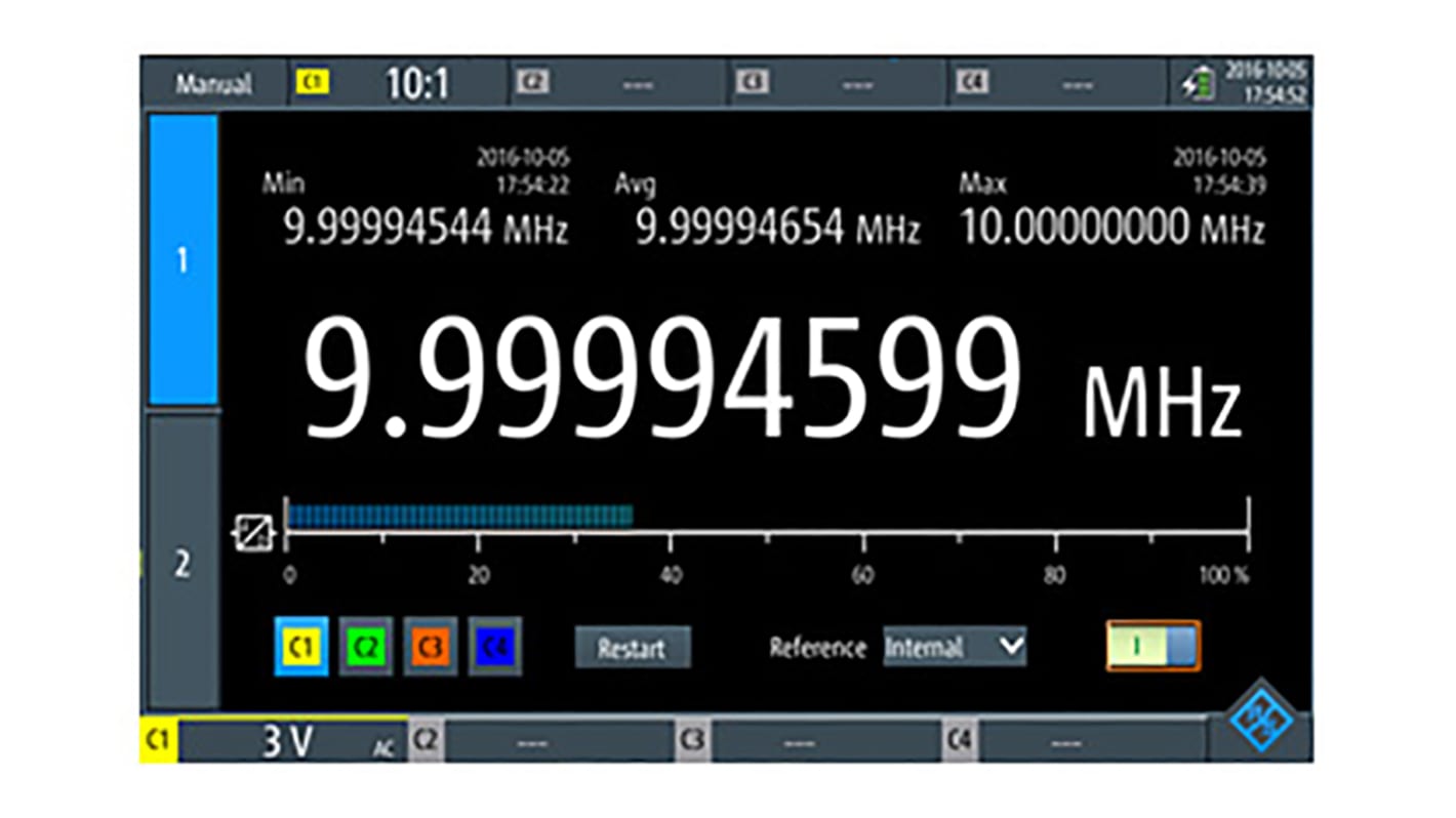 Rohde & Schwarz Oscilloscope Software for Use with RTH Handheld Digital Oscilloscope