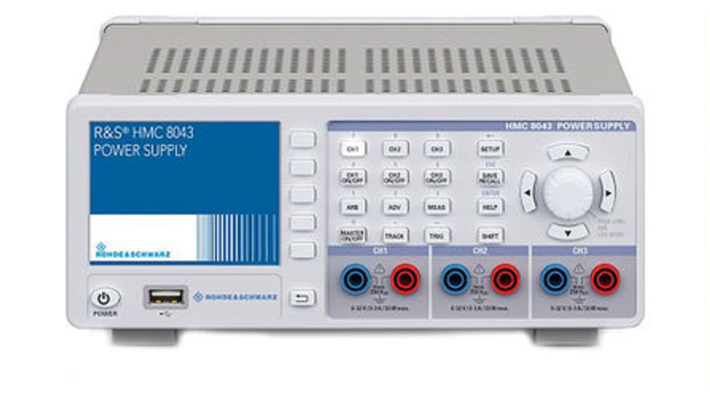 Fuente de alimentación Rohde & Schwarz HMC8042, calibrado RS, 2 salidas, 0 → 32V, 5A, 50W