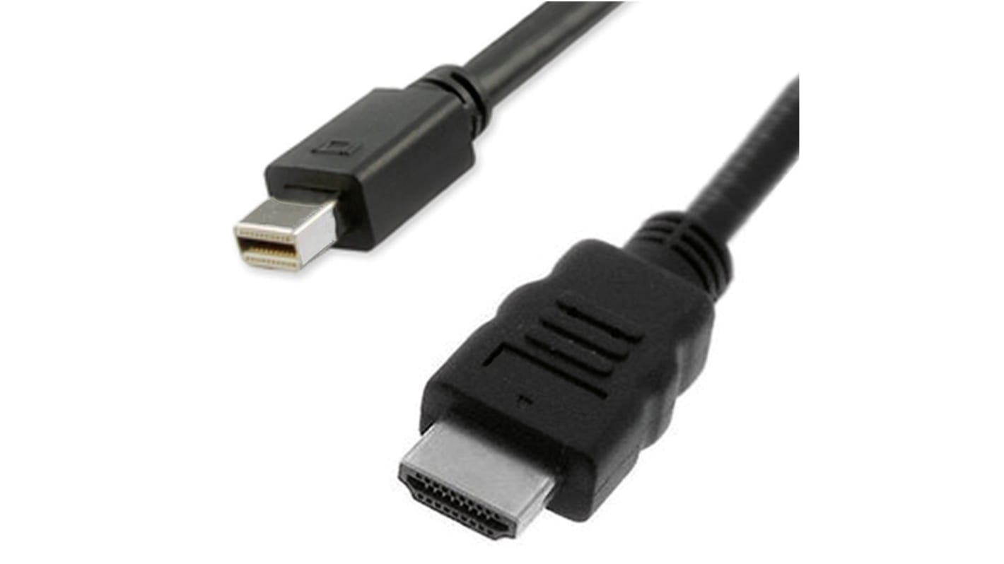 RS PRO Mini DisplayPort to HDMI  Adapter Male to Male