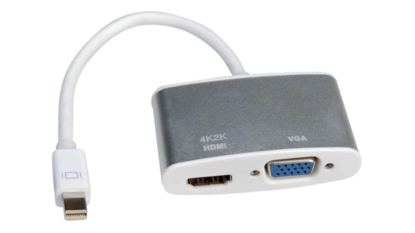 Roline AV Adapter, Male Mini DisplayPort to Female