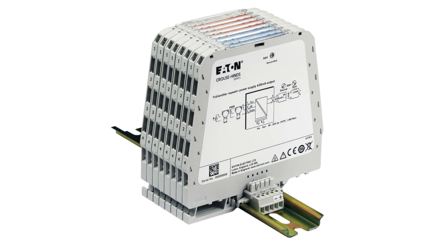 Eaton MTL Series Signal Conditioner, Thermocouple Input, Current, Voltage Output