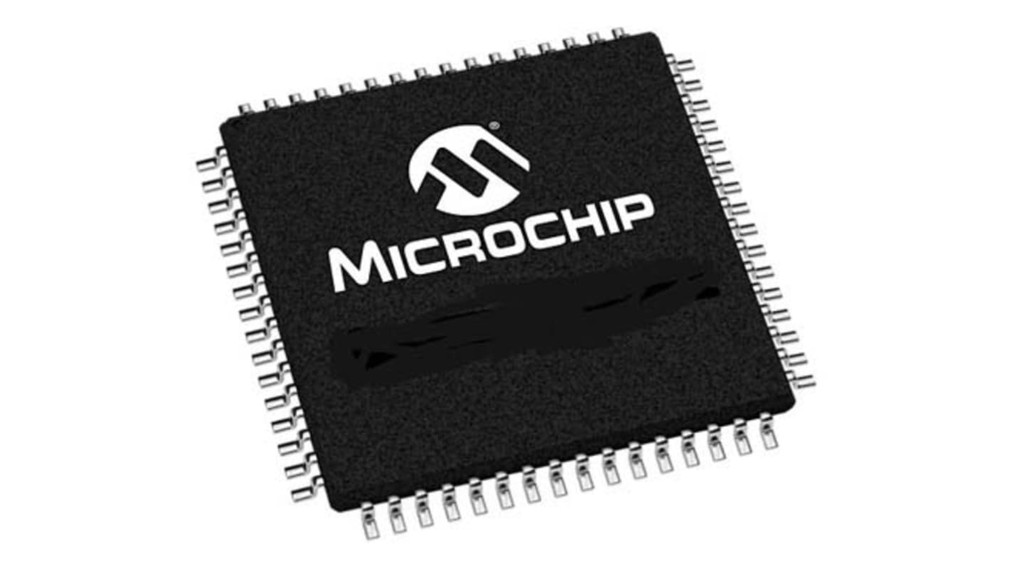 Microchip PIC32MM0256GPM064-I/PT, 32bit microAptiv CPU Microcontroller, PIC32MM, 25MHz, 256 kB Flash, 64-Pin TQFP