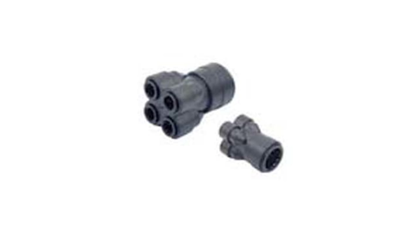 John Guest Plastic Pipe Fitting, Straight Push Fit, 22mm
