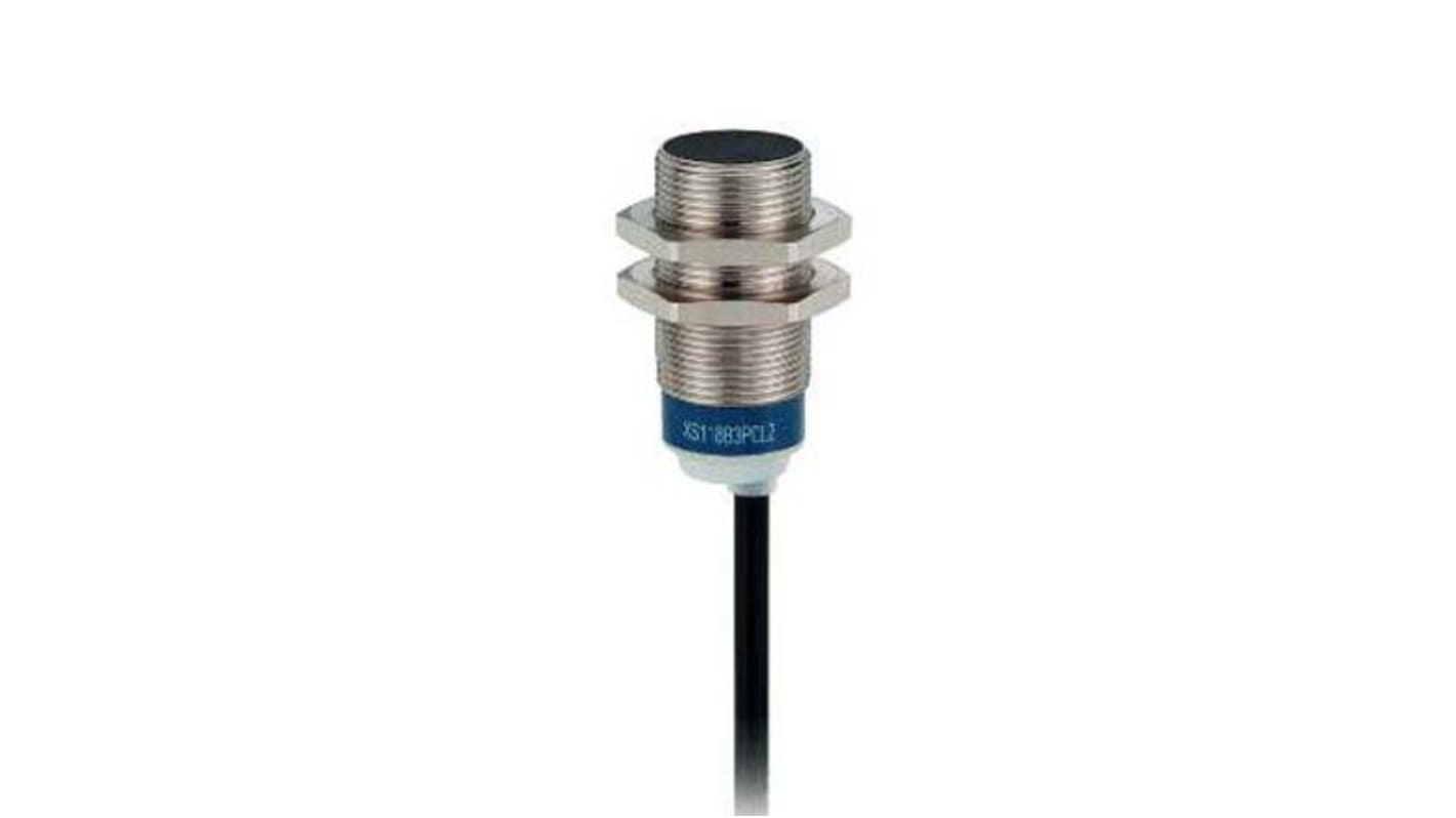 Rs-Online Sensore di prossimità Cilindro filettato Telemecanique Sensors M18 rilevamento 8 mm 12 → 24 V c.c