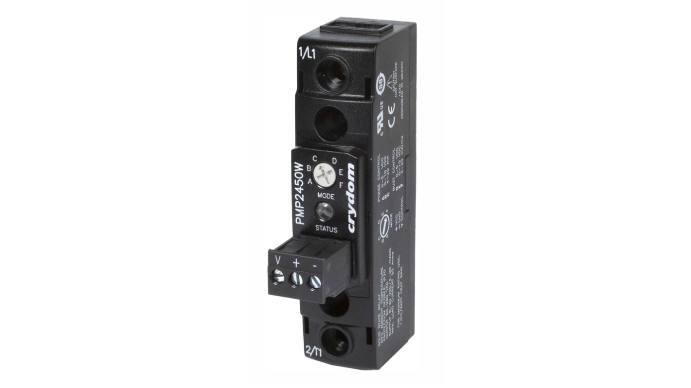 Sensata Crydom PMP Series Solid State Relay, 50 A Load, Panel Mount, 530 V ac Load, 10 V dc Control