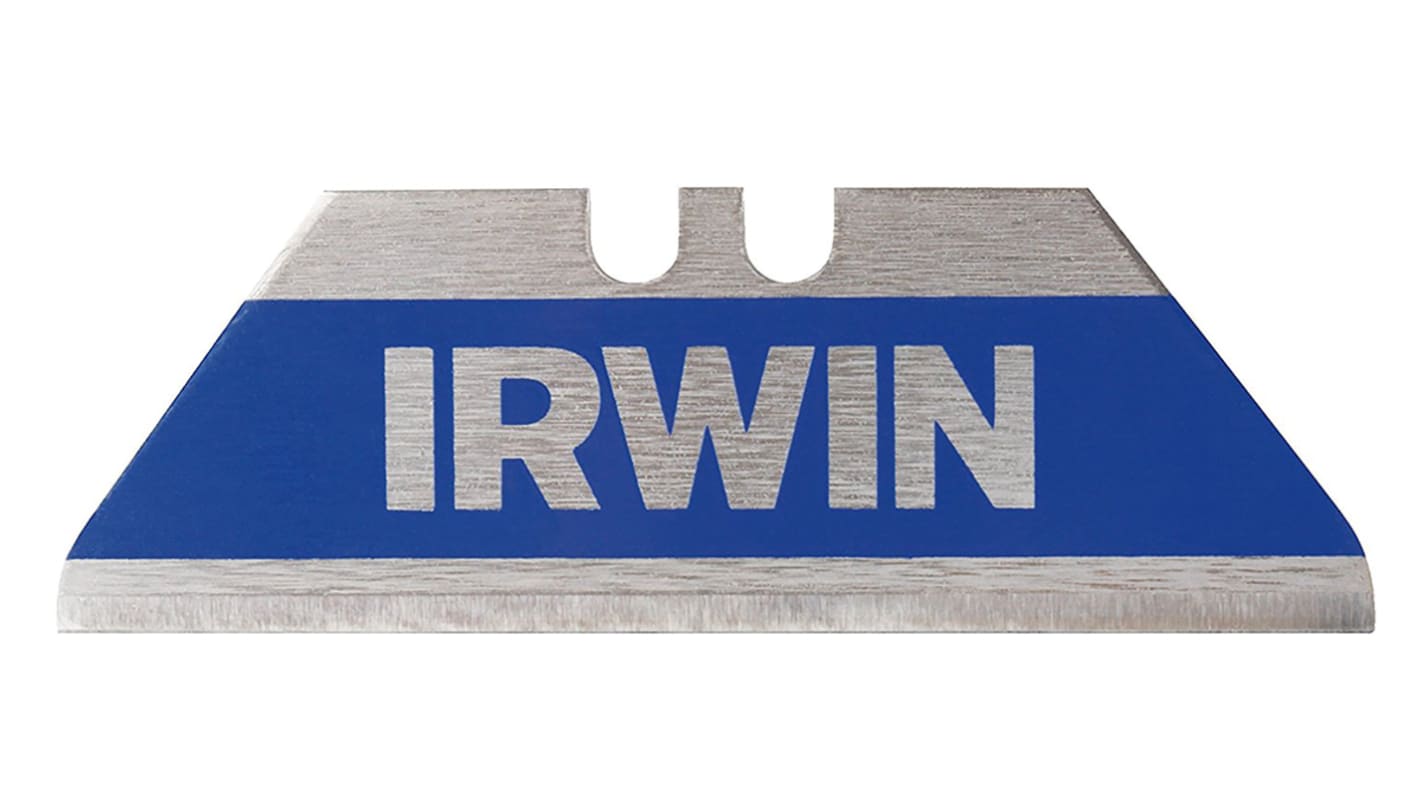 Hoja de cuchillo de seguridad de punta plana Irwin 10505824, 50 unidades