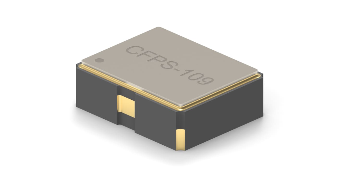 Oscillatore LFSPXO009686, 32.768kHz, ±50ppm CMOS SMD, 4 Pin Clock