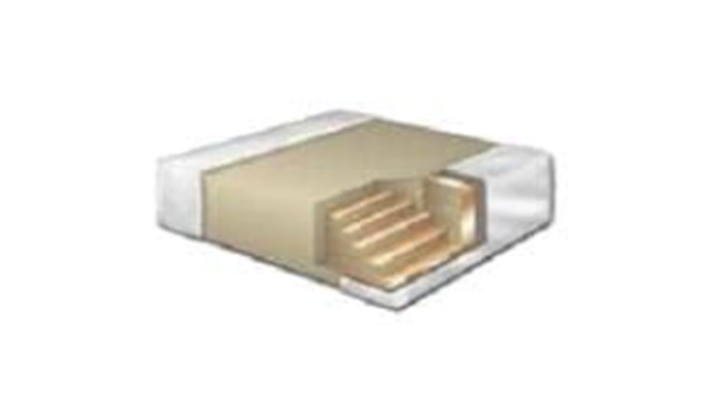 KEMET X7R贴片MLCC, 1μF, 2220 (5750M), 200V 直流, ±10%容差, 最高+125°C, 5.9 x 5 x 1.5mm, X FT-CAP系列