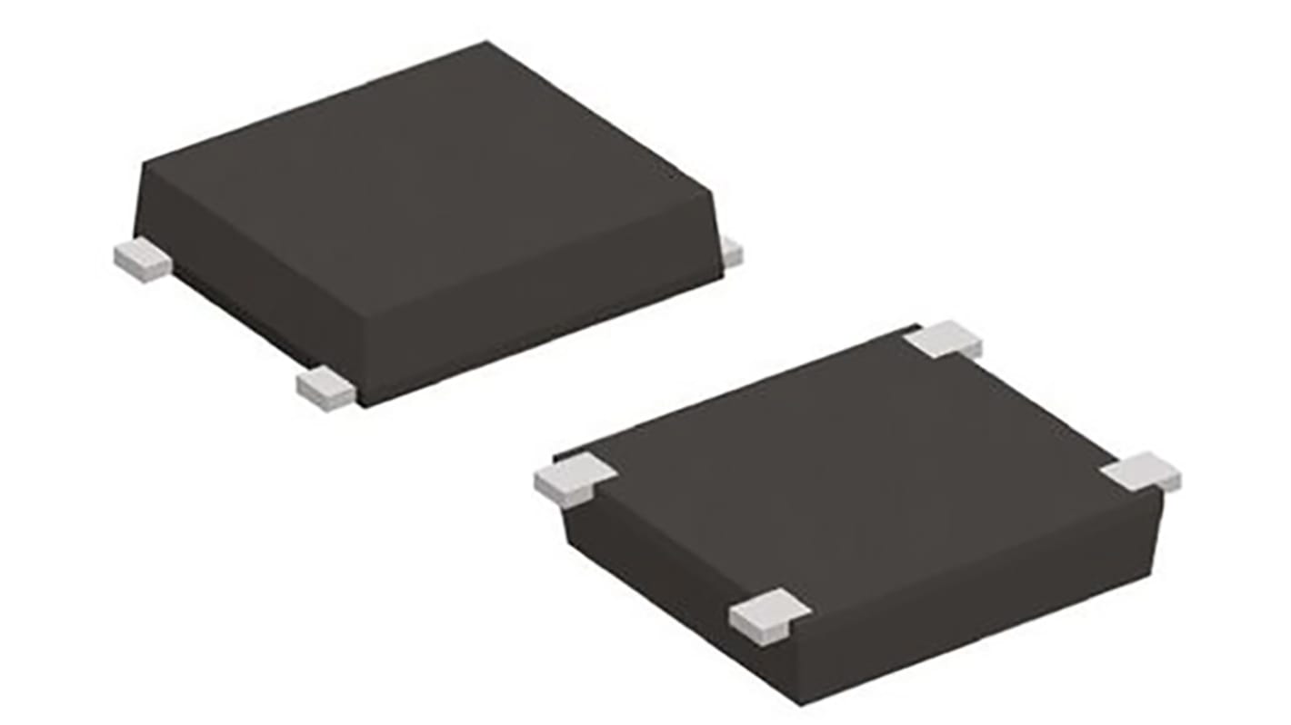 DiodesZetex Brückengleichrichter, 1-phasig 3A 1000V SMD 1.1V MSBL 4-Pin 5μA