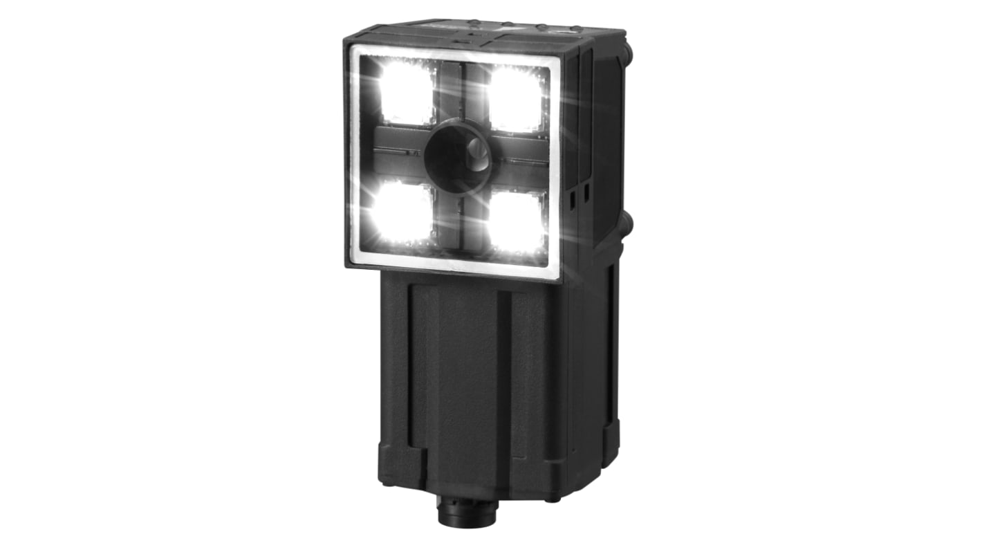 Sensore di visione Colore FQ2-S25050F, Luce bianca, 752 x 480 pixel, uscita PNP, 2,4 A, 21,6 → 26,4 V c.c., IP67