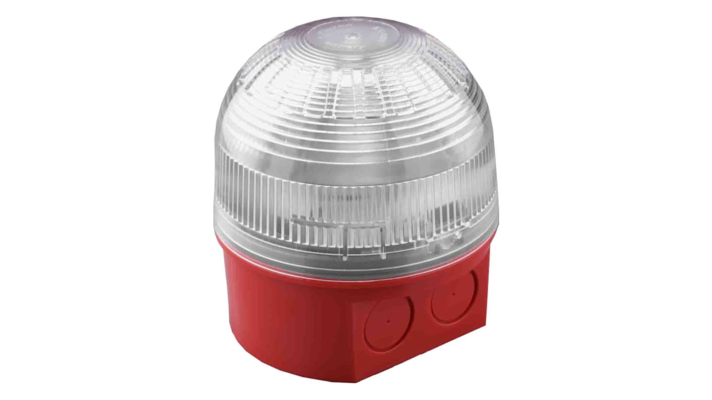 Segnalatore Klaxon, Xeno, Trasparente, 110 → 230 V c.a.