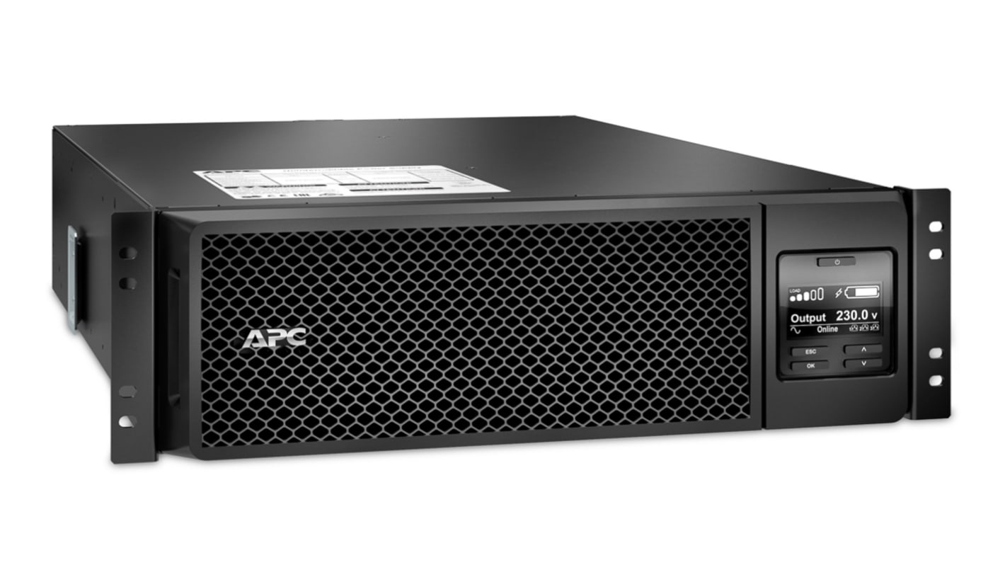 Zasilacz bezprzerwowy, 4.5kW, 5000VA, Uwe 230V, Uwy 230V, APC, PQUA-8ASKY4