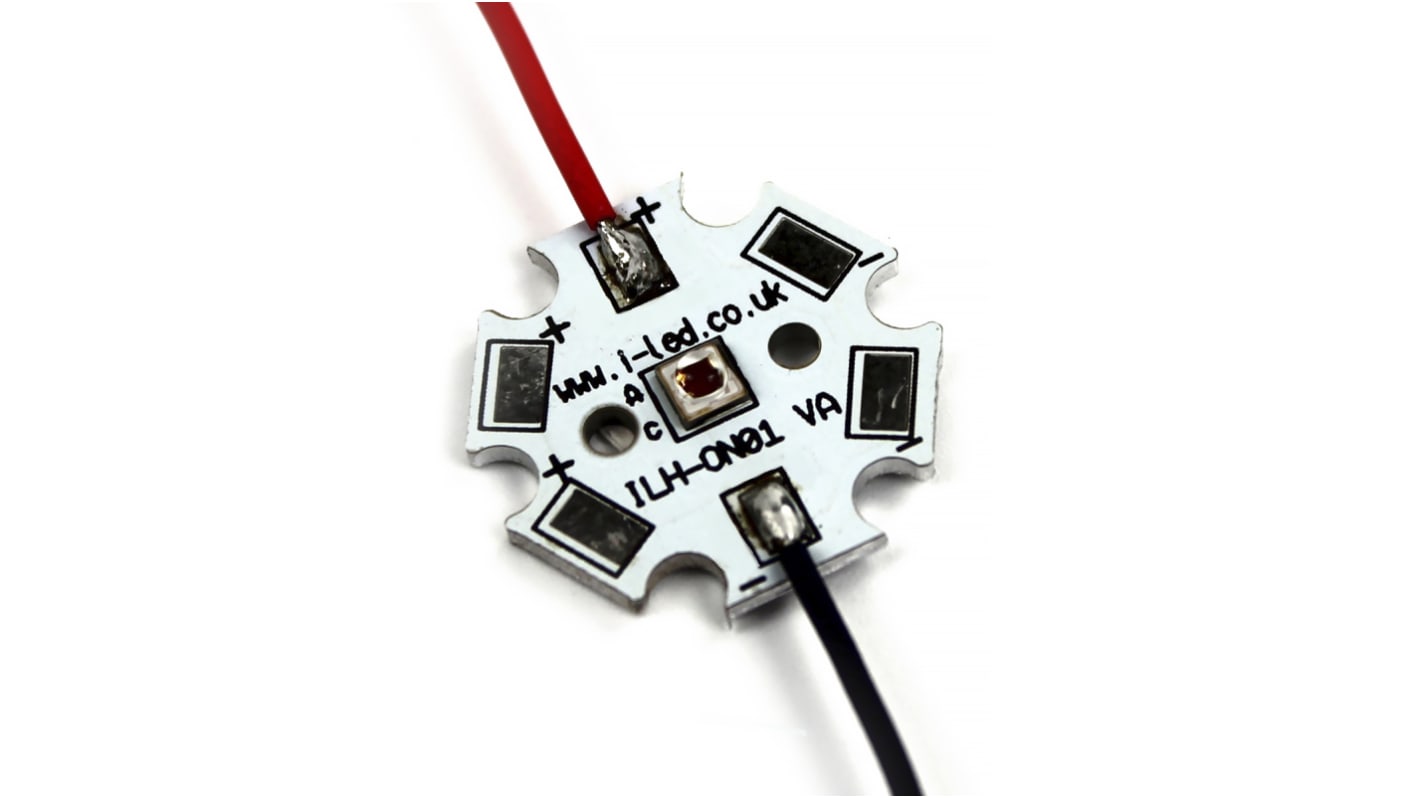 ILS IHH-OM01-RDOR-SC221-WIR200. , IHH-OM01 LED Array, 1 Orange LED