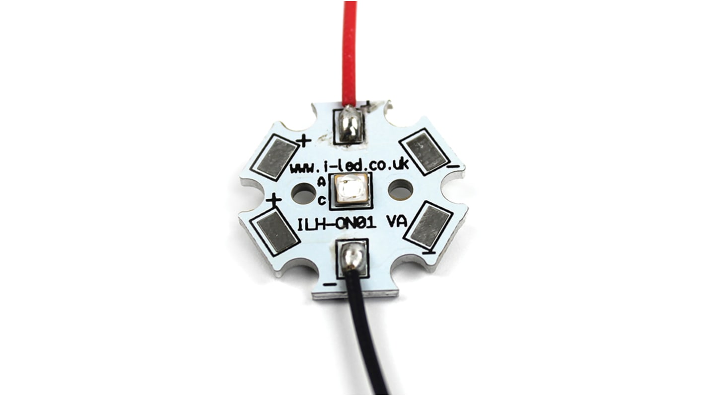 ILS IHH-OM01-TRGR-SC221-WIR200., IHH-OM01 LED Array, 1 Green LED