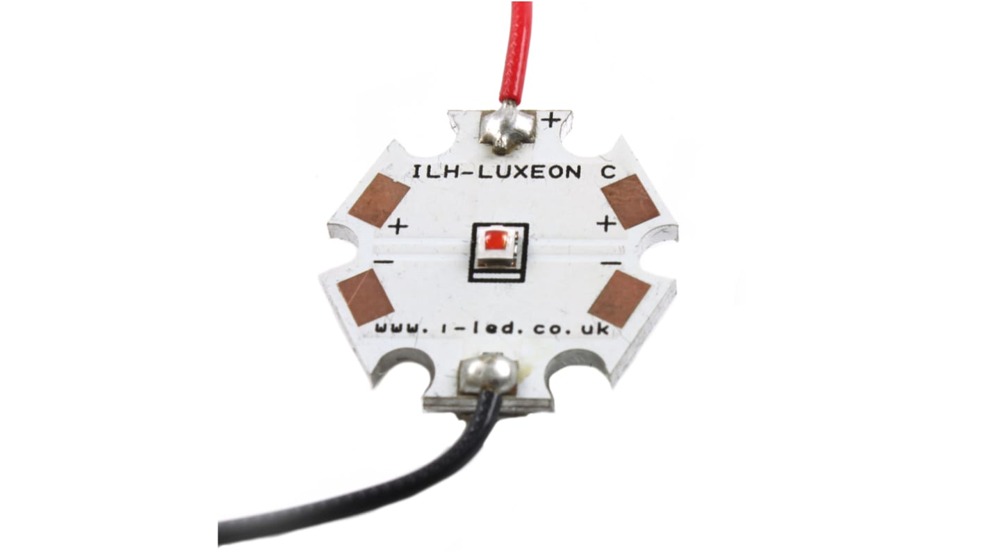 Intelligent LED Solutions LEDアレイ, シアン, 65 lm, ILH-LC01-CYAN-SC201-WIR200.