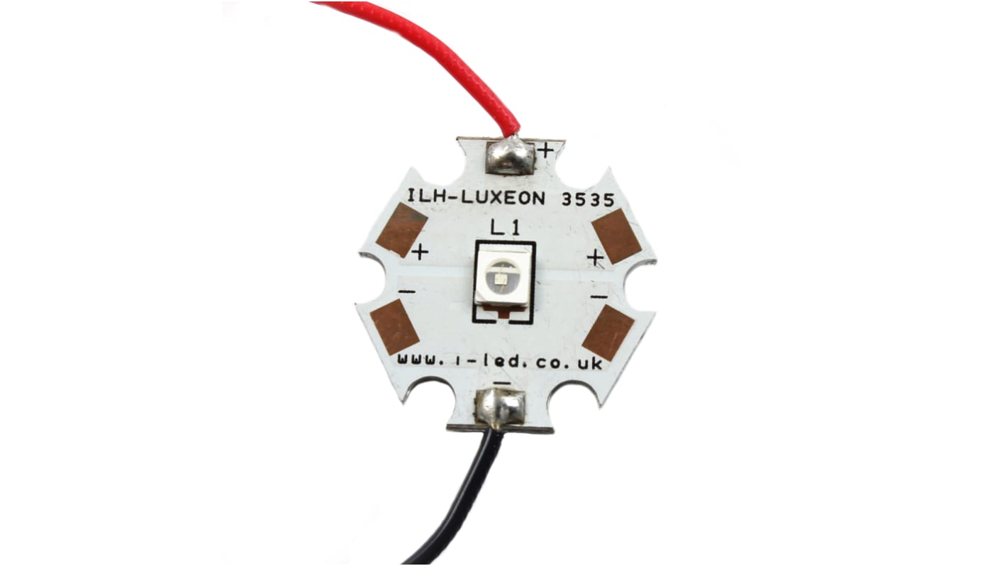 Intelligent LED Solutions LEDアレイ, 紫, ILH-LS01-PR02-SC201-WIR200.