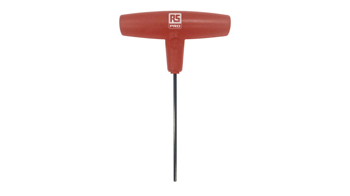 Chiave a brugola a T RS PRO serie, Metrico, con braccio Lungo