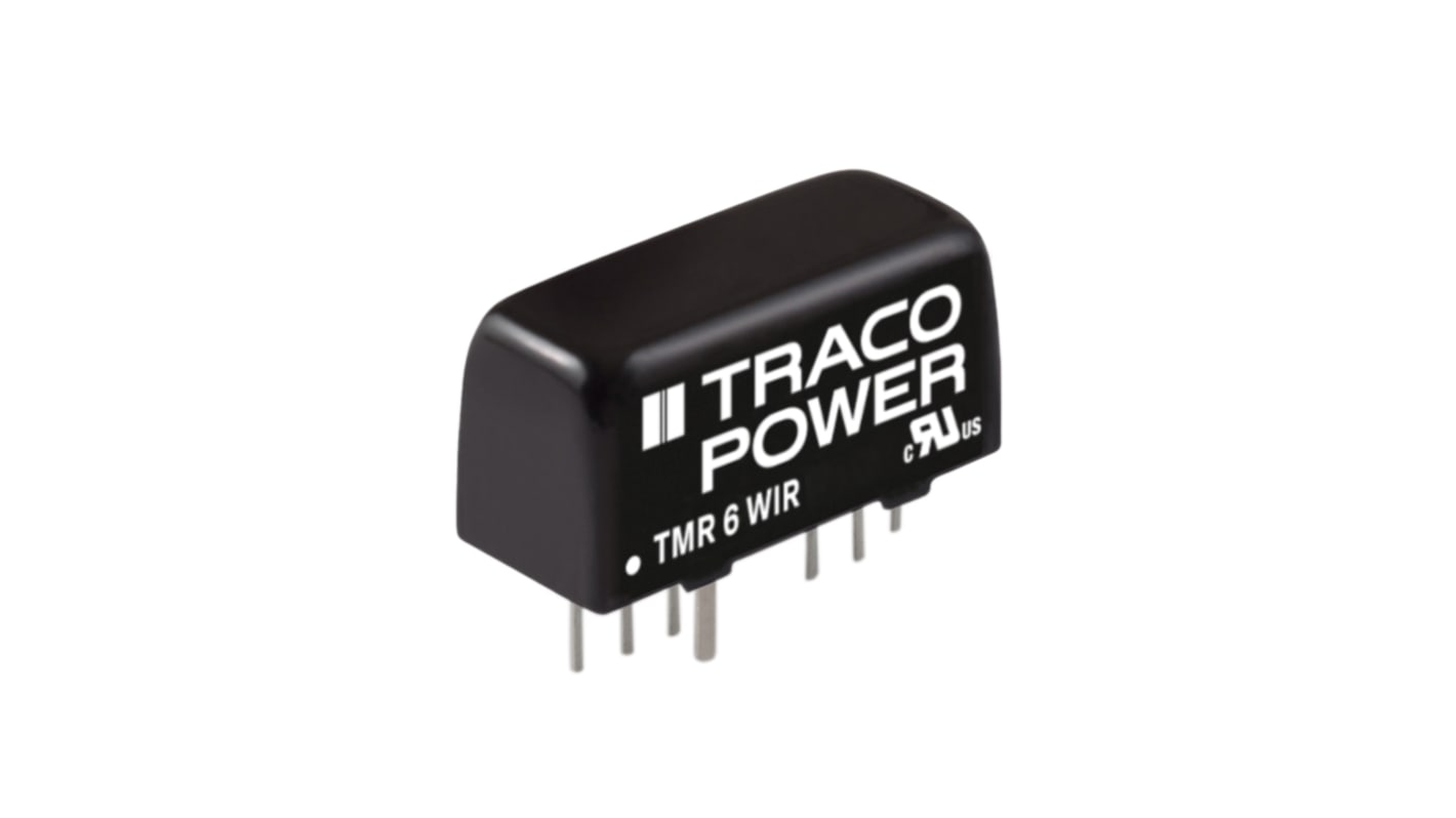 TRACOPOWER TMR 6WIR DC-DC Converter, 5V dc/ 1.2A Output, 9 → 36 V dc Input, 6W, Through Hole, +100°C Max Temp
