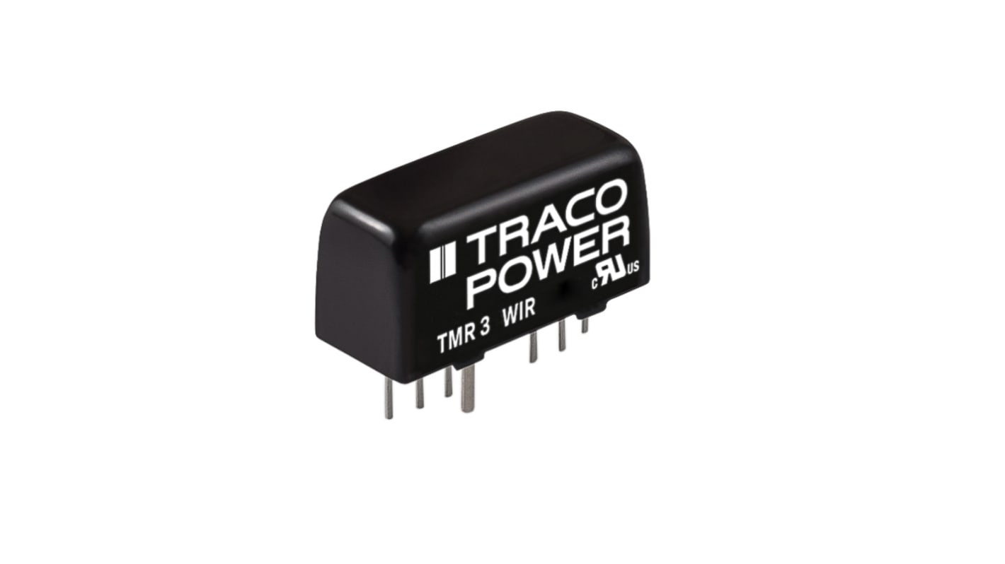 TRACOPOWER TMR 3WI DC/DC-Wandler 3W 110 V dc IN, 3.3V dc OUT / 700mA Durchsteckmontage 1.6kV dc isoliert