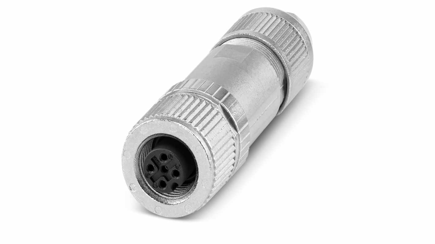 Phoenix Contact Circular Connector, 5 Contacts, Cable Mount, M12 Connector, Socket, Female, IP65, IP67, SACC Series