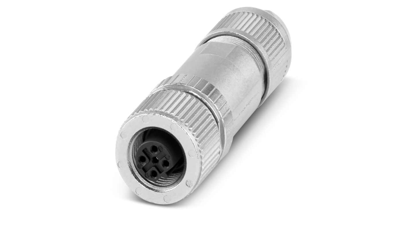 Phoenix Contact Circular Connector, 3 Contacts, Cable Mount, M12 Connector, Socket, Female, IP65, IP67, SACC Series