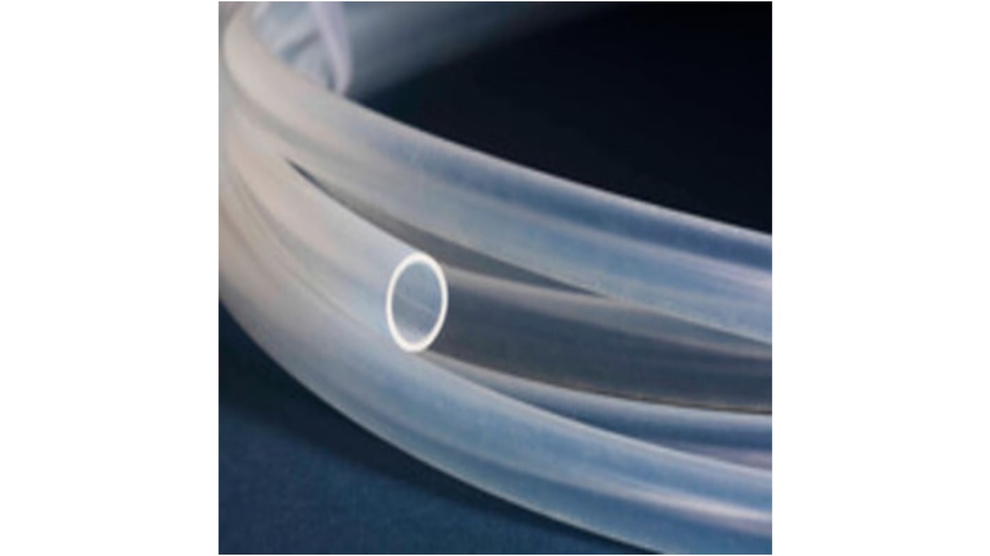 Saint Gobain Versilon™ PFA PFA, Flexible Tube, 4mm ID, 6mm OD, Clear, 50m