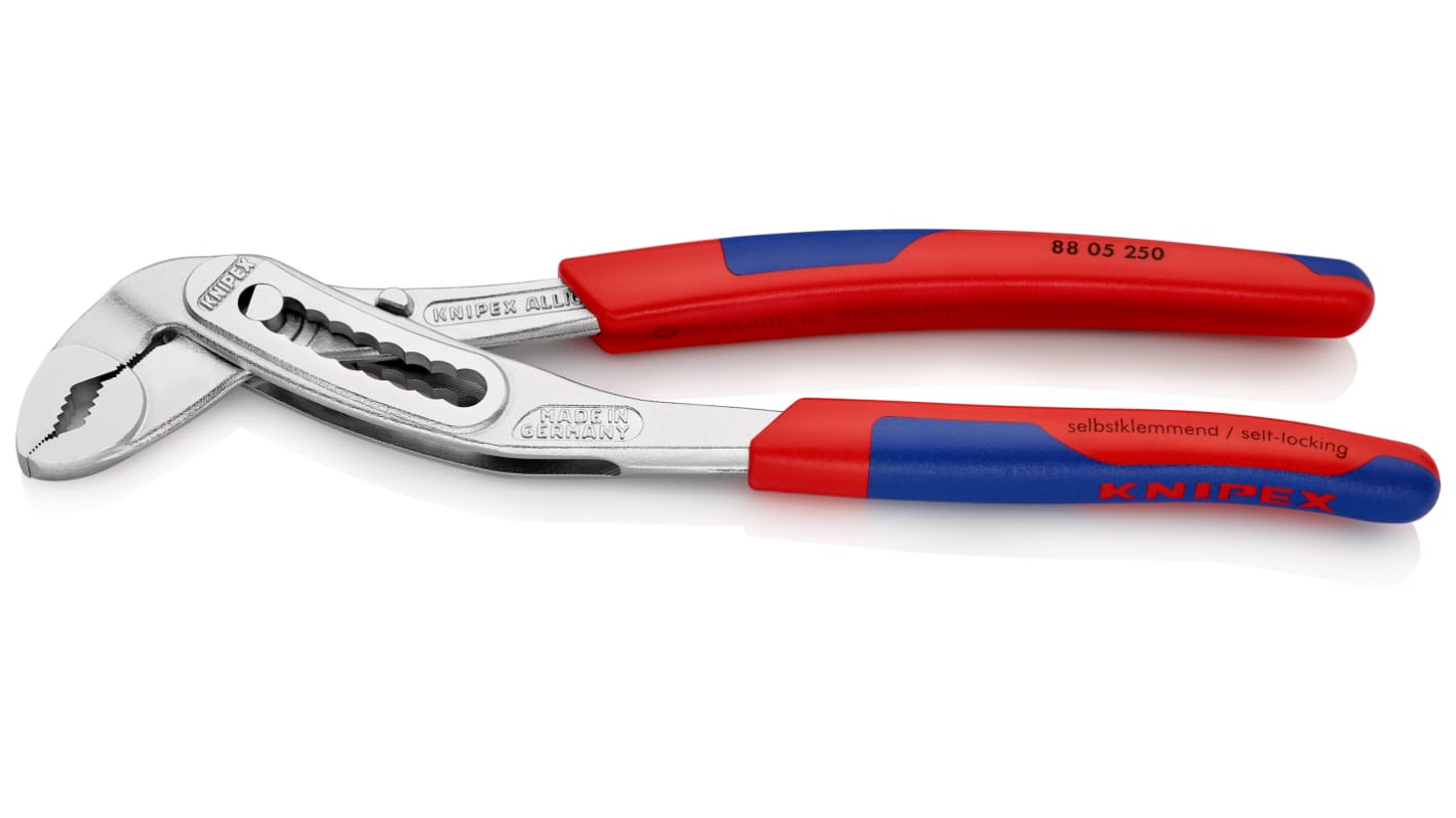 Knipex ウォーターポンププライヤー 88 05 250 250 mm ウォータポンププライヤ