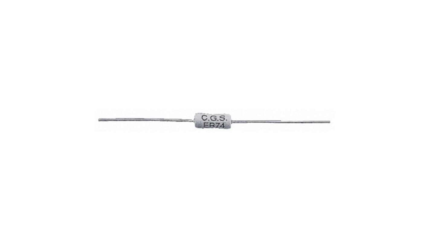 TE Connectivity 绕线电阻, 4.7kΩ, 3W, ±5%容差, 0 → +60ppm/°C, ER74系列