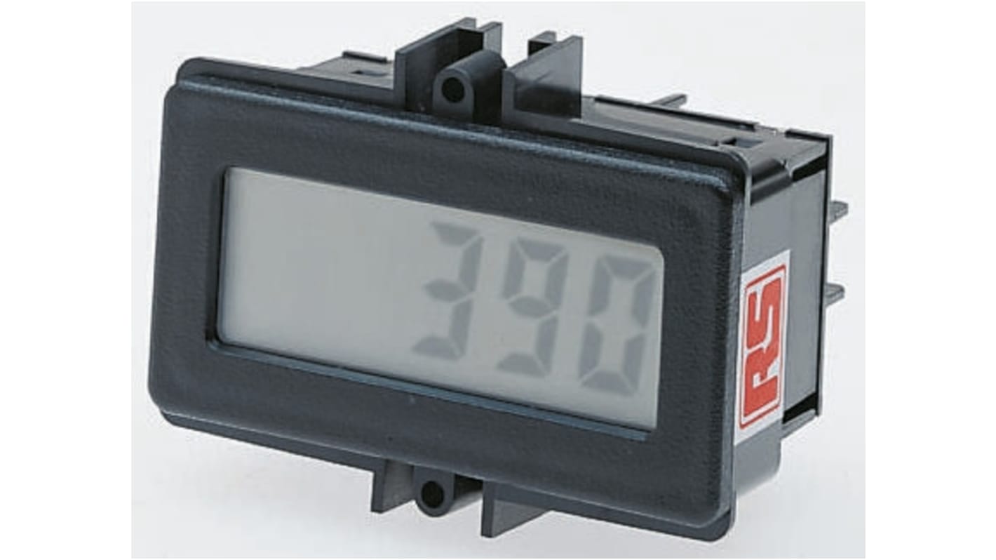 Red Lion CUB4 LCD Digital Panel Multi-Function Meter, 33mm x 68mm