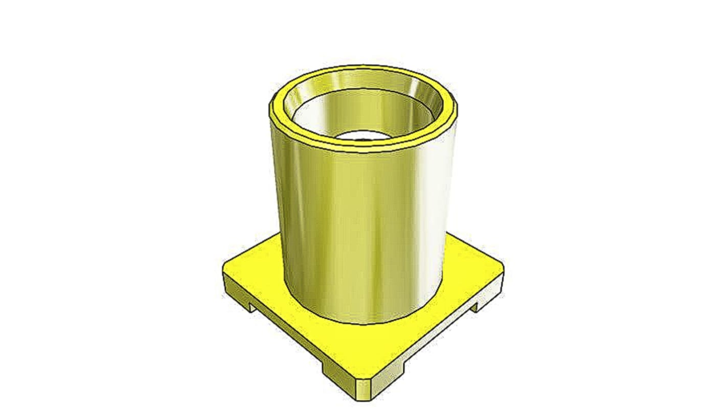 Samtec MCX Series, jack Surface Mount MCX Connector, 50Ω, Solder Termination, Straight Body