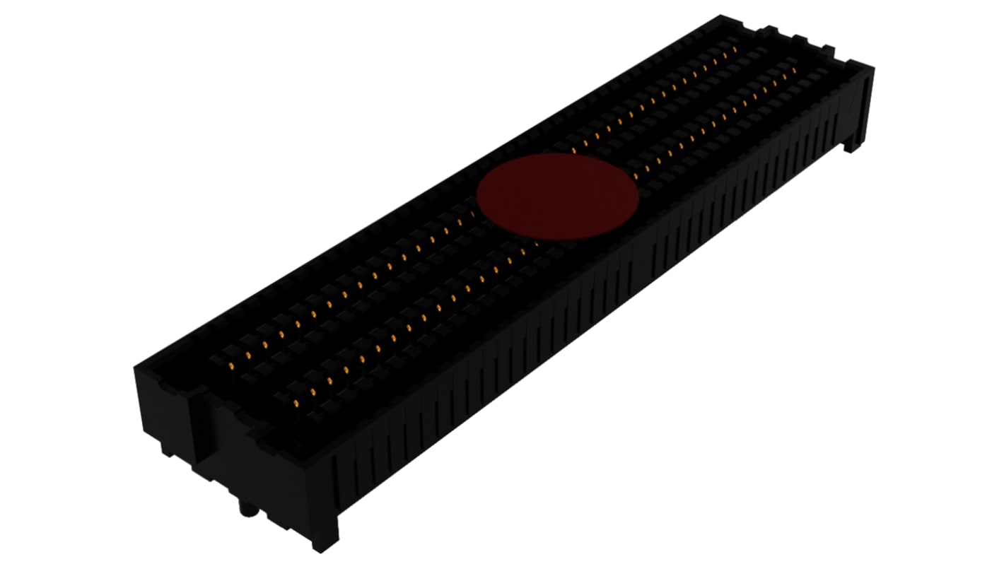 Samtec ASP Series Straight Surface Mount PCB Socket, 400-Contact, 4-Row, 1.27mm Pitch, Solder Termination