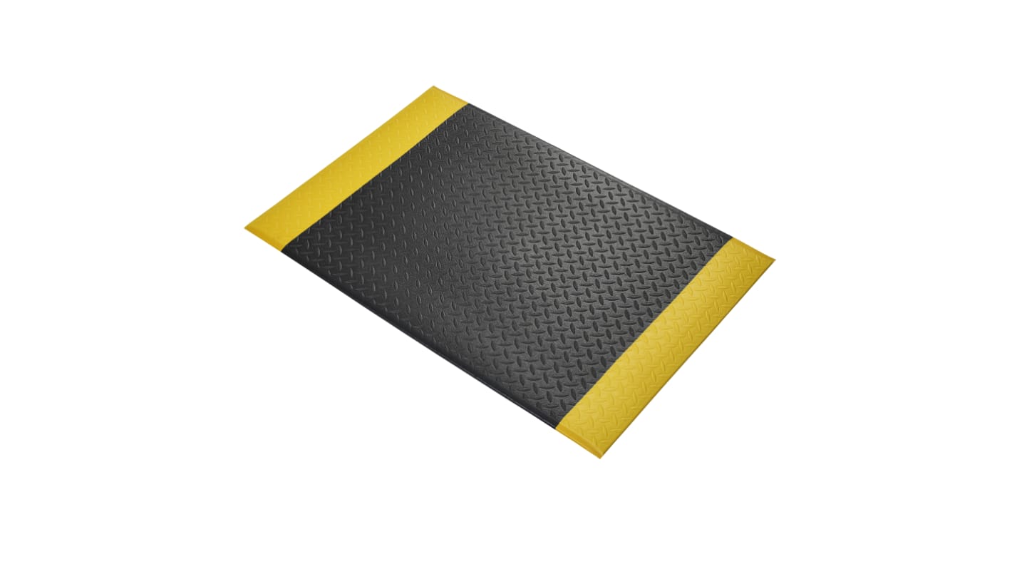 RS PRO Orthomat® Diamond PVC Foam Anti-Fatigue Mat, 0.6m x 0.9m x 9.5mm