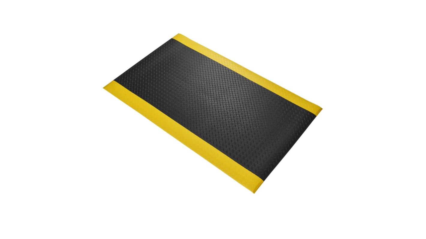 RS PRO Orthomat® Diamond PVC Foam Anti-Fatigue Mat, 0.9m x 1.5m x 9.5mm