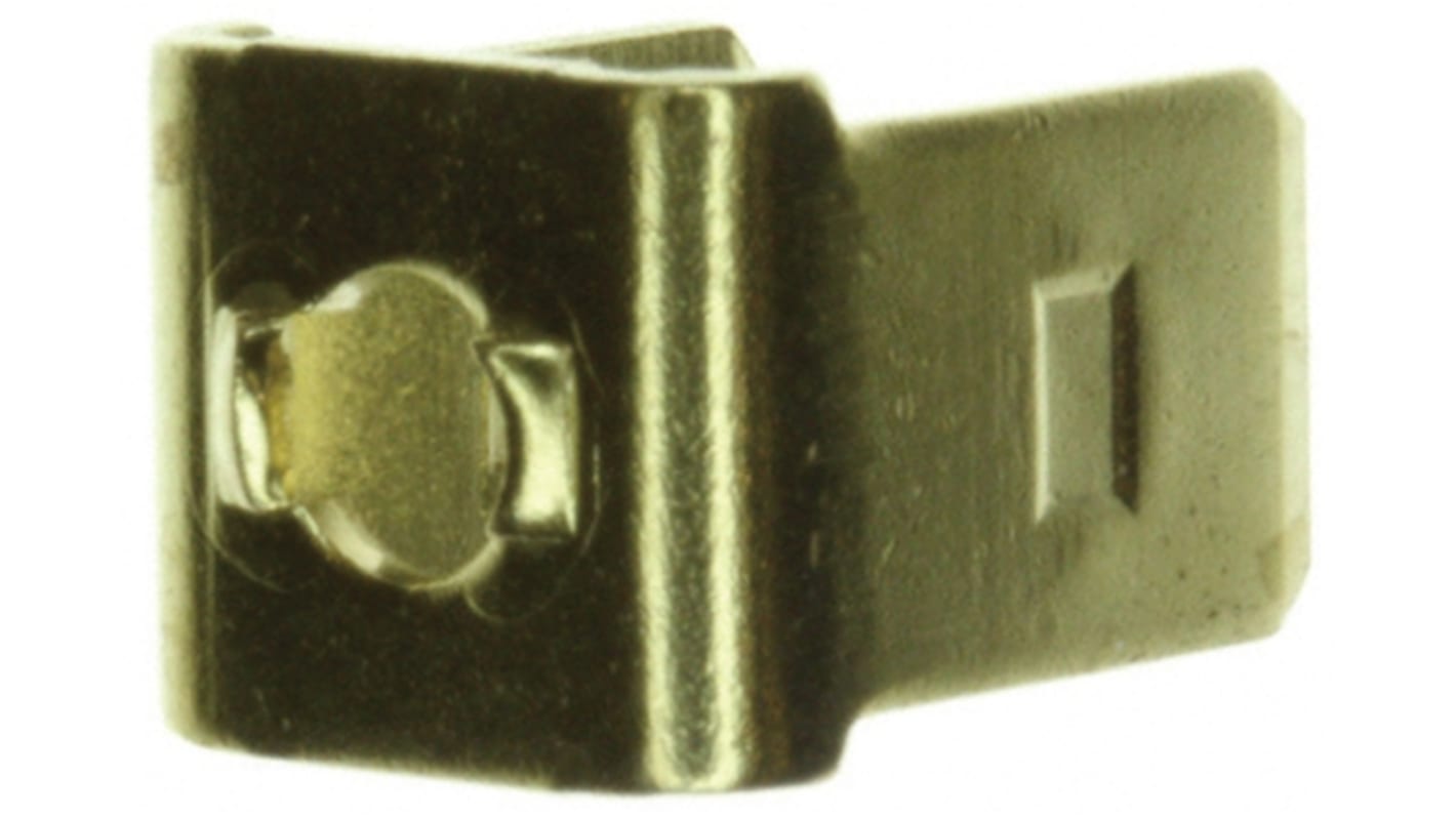 Keystone Uninsulated Male Spade Connector, PCB Tab, 6.4 x 0.81mm Tab Size