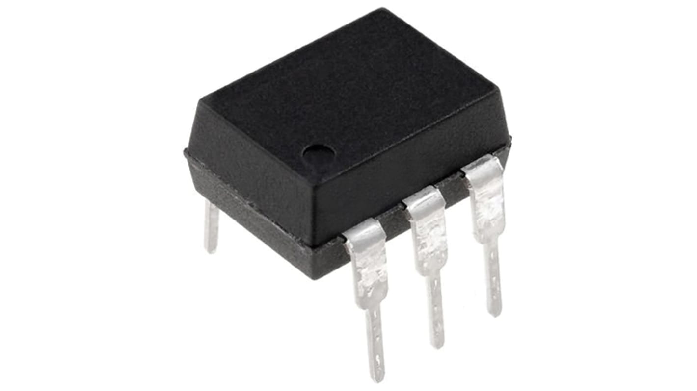 Isocom 通孔光耦, 6针, DIP, 三端双向可控硅开关元件输出, 交流输入, MOC系列