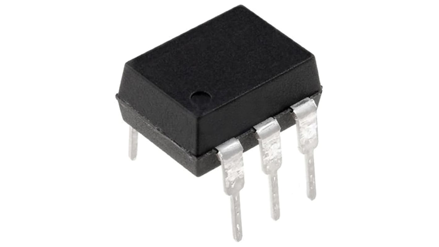 Isocom, MOC3020 AC Input Triac Output Optocoupler, Through Hole, 6-Pin DIP
